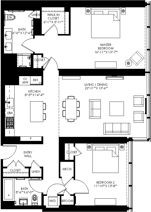 Floorplan - Apartments at Westlight