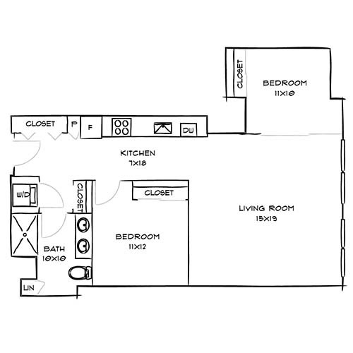 Floorplan - Indigo Apartments