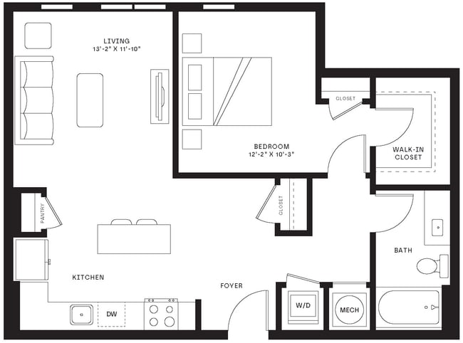 Floorplan - St. Albans Lofts