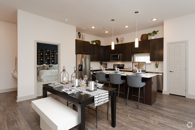 2BR,2BA -1337SF 2D - KITCHEN - Aspen at Mercer Crossing