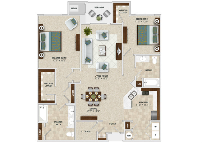 Floorplan - Siena Luxury Residences