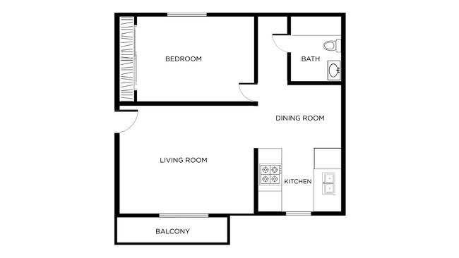 Floorplan - The Landing Apartments