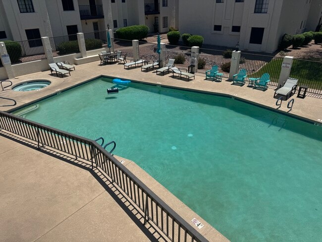 pool view from 2nd story - 11011 N 92nd St