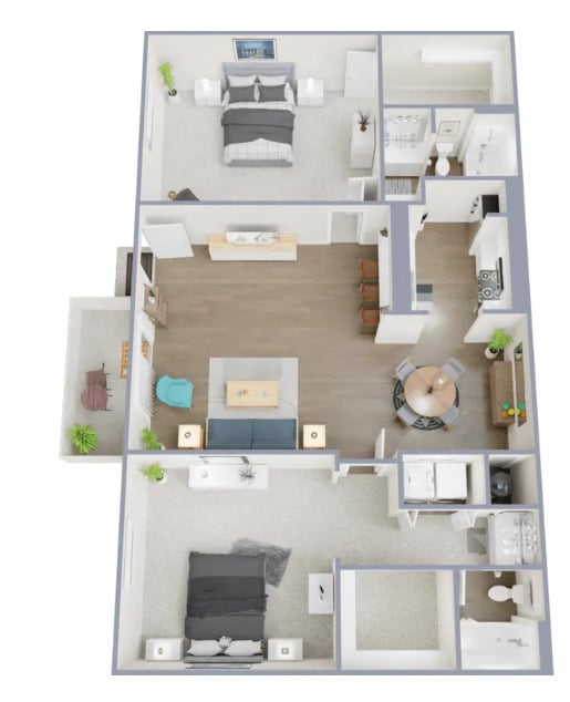 Floorplan - Harbour Point Apartments