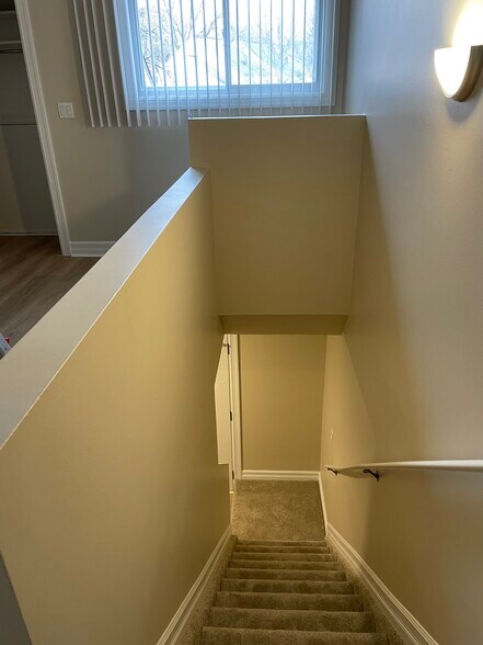 View from top of stairway - 2872 Davison Ave