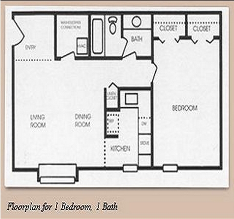 1BR/1BA - Defoors Ridge Apartments