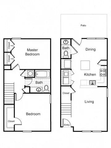 Floorplan - Matthew Henson Apartments