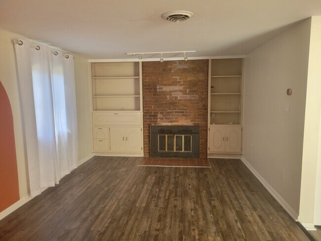 Built in bookshelves and cabinets - 1043 S Trenton Ave