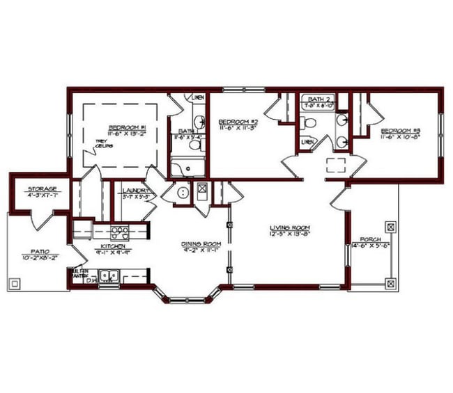 Floorplan - Waterford Estates