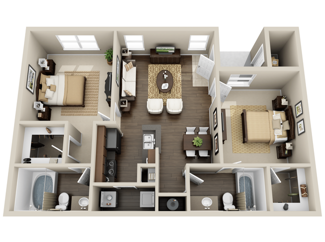 Floorplan - The Bryx at Kingwood