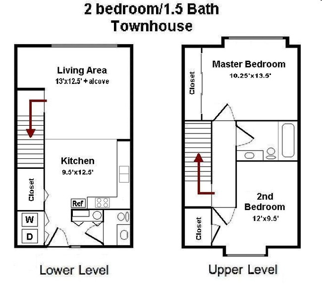 2BR/1.5BA - Glenfair Park Apartments