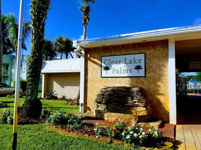 The Main Entrance Clear Lake Palms - 405 Executive Center Dr