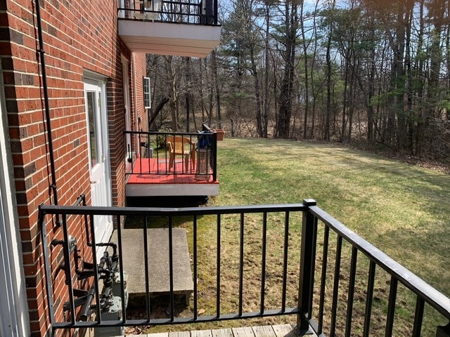 Back deck left view - 246 E Bridge St