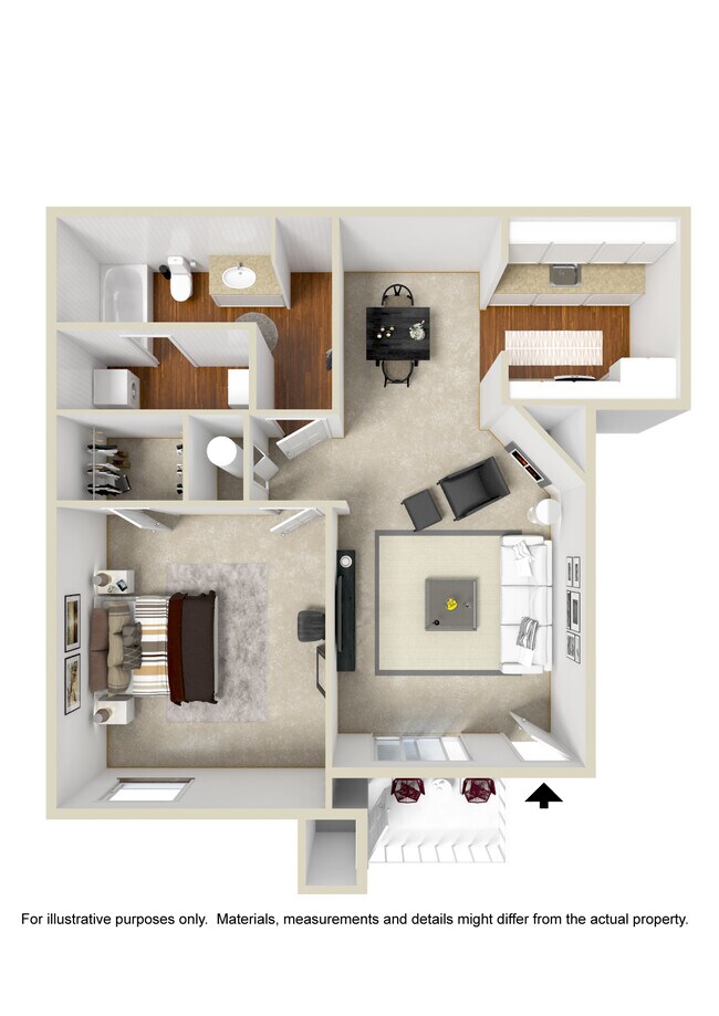 Floorplan - Polo Club Apartments