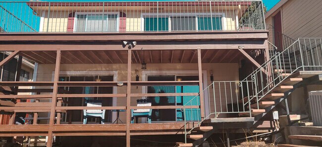 Back of the House View - 2043 Altamont Rd