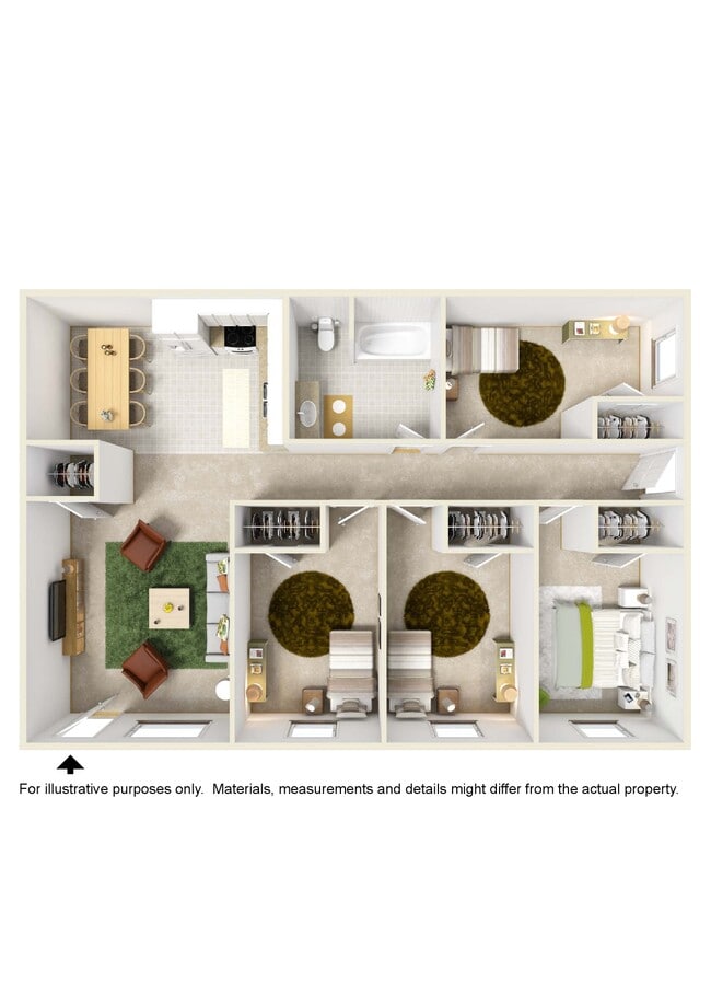 Floorplan - 106 E Locust