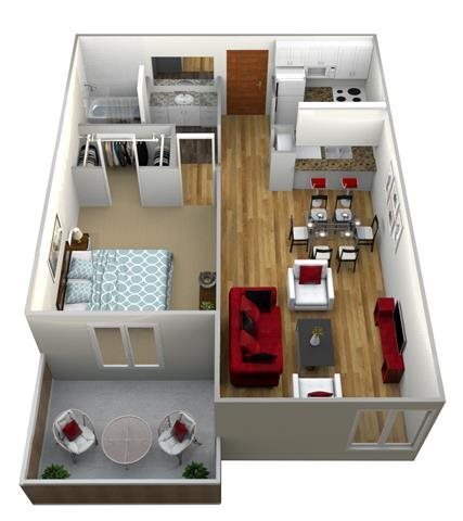 Floorplan - California Villages Pico Rivera