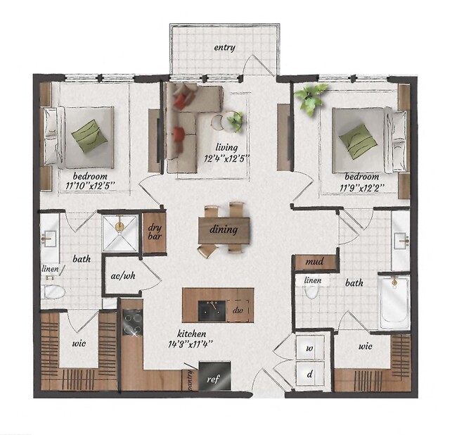 Floorplan - St Elmo Living