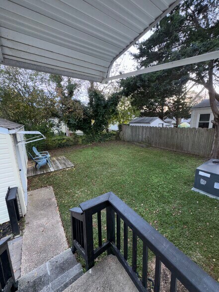 Backyard - 317 Dune St