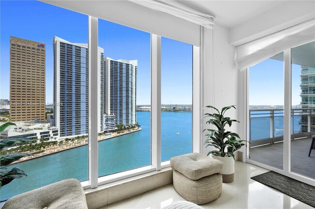 Bedroom View - 901 Brickell Key Blvd