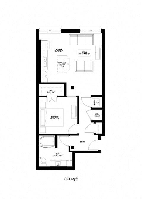 Floorplan - Millworks Lofts