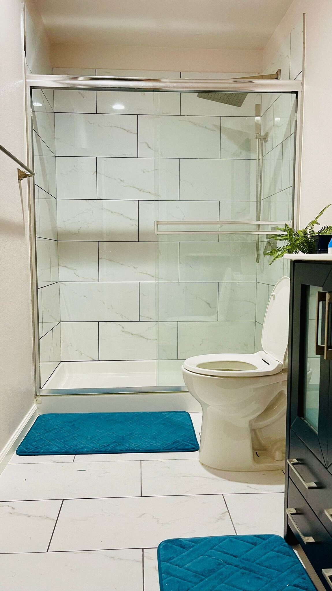Bathroom with rain shower - 1051 Columbus Dr