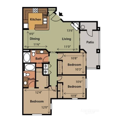 Floorplan - Springs at Alta Mesa