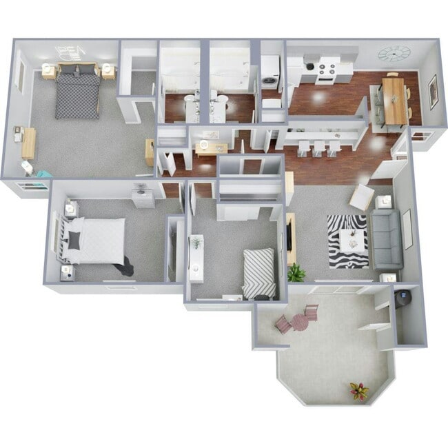 Floorplan - Soleil Apartments