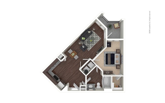 Floorplan - Cortland Las Colinas