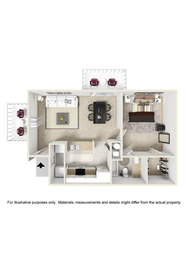 Floorplan - Laurelwood Apartment Homes