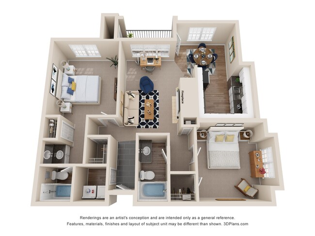 Floorplan - The Renaissance at Norman