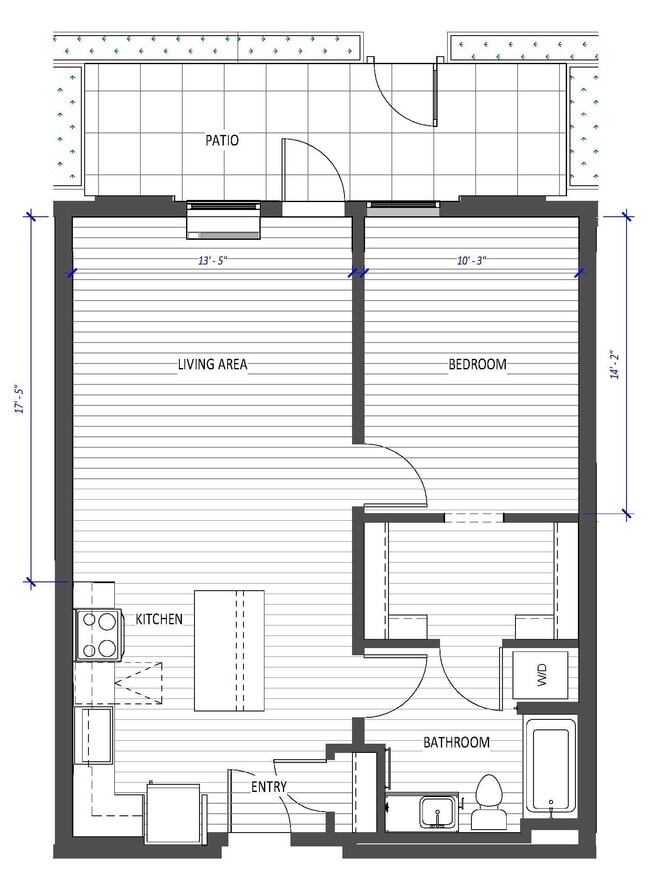 Floorplan - Hyas Point Apartments