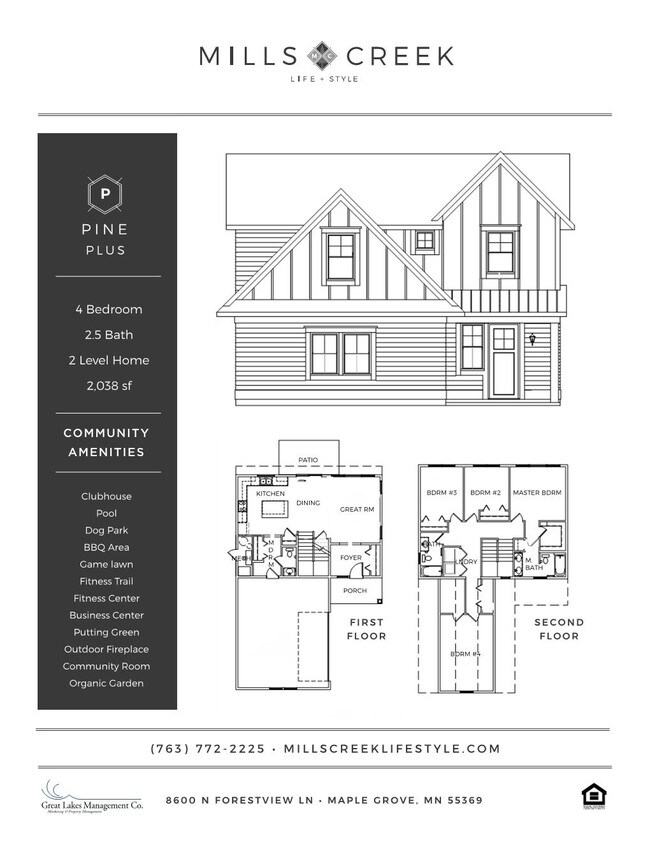 Floorplan - Mills Creek DEACTIVATED