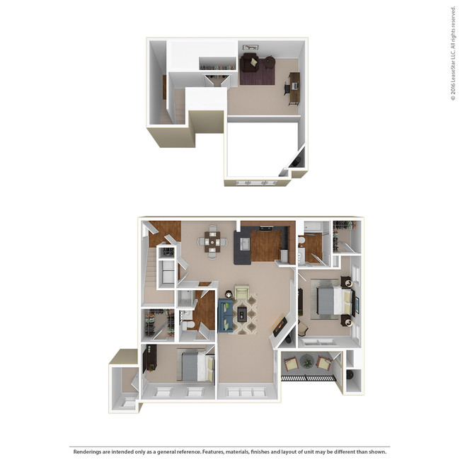 Floorplan - The Elms at Arcola