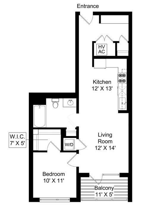 Floorplan - 851 West