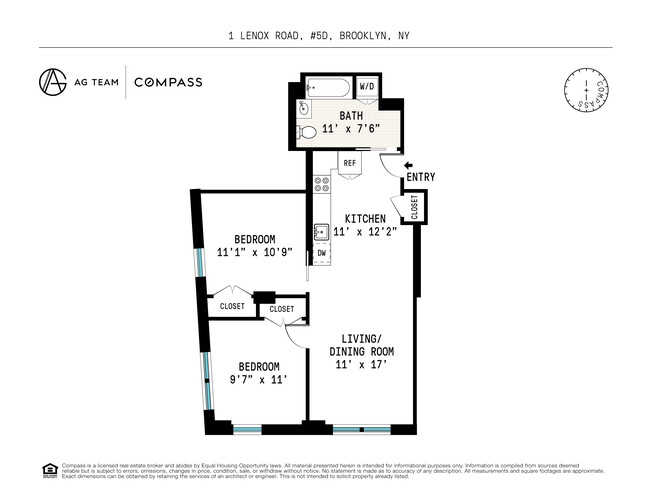 5D Floorplan - 1 Lenox Rd