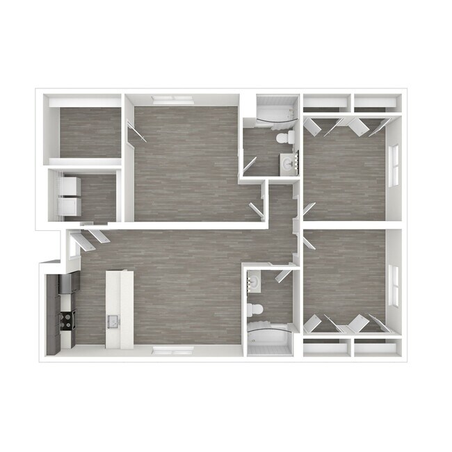 Floorplan - Manor Flats Off Sansom