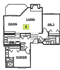2BR/2BA - Wildflower Apartments