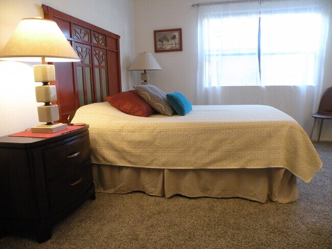 Large room Queen bed - 5300 E Waverly Dr