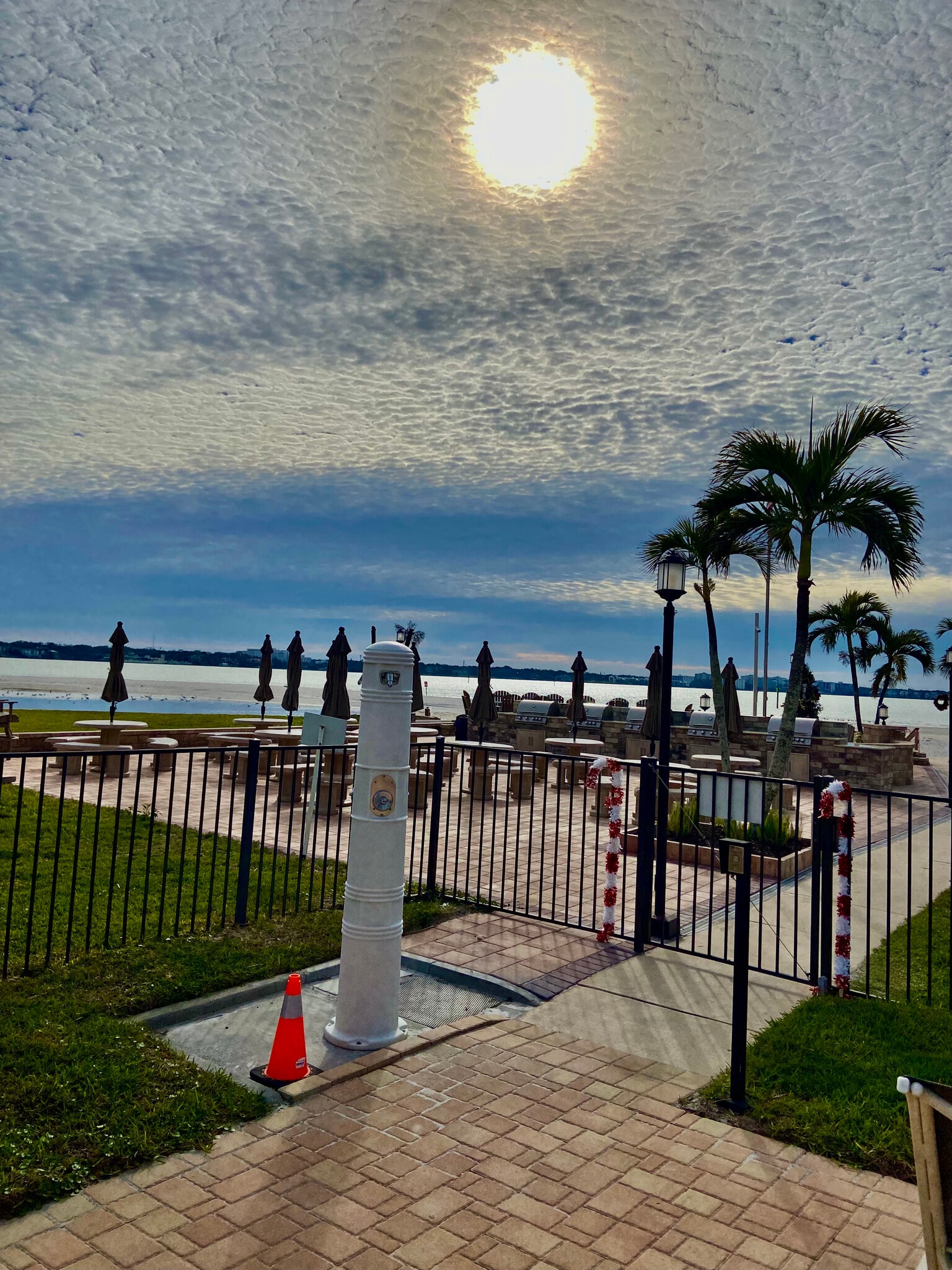 Private Beach with Shower - 830 S Gulfview Blvd