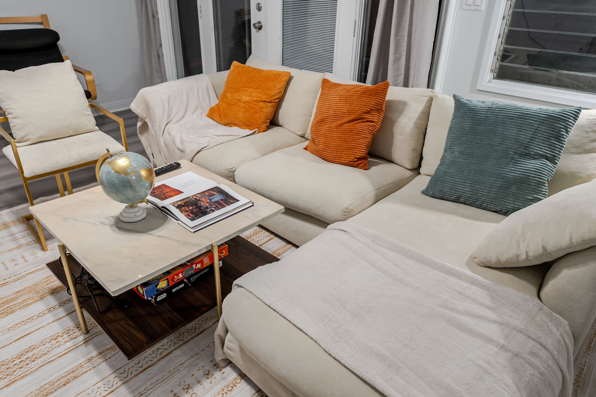 Relax and unwind on a comfy sofa, perfect for ultimate comfort and coziness - 4989 Randlett Dr