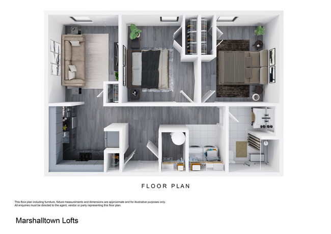 Floorplan - Marshalltown Lofts