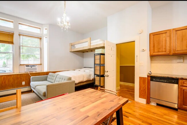 bonus loft bed for extra storage - 134 Coles St