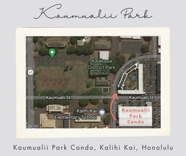 Building Photo - Kalhi Kaumualii Park 1 Bedroom, 1 Bathroom, 1 Parking Condominium with Pool in Cool Building