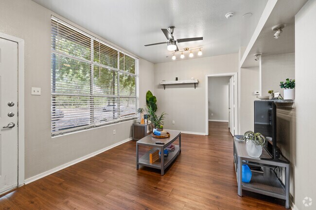 4BR, 4BA - 1,200SF - Living Room - The Social SMTX®
