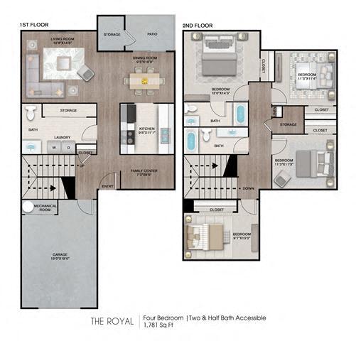 Floorplan - Estates at Palm Bay