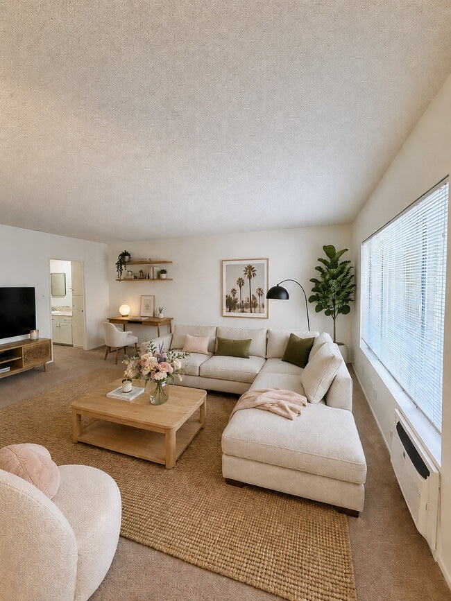 Wellesley 202 Living Room 2 - 1319 Wellesley Ave