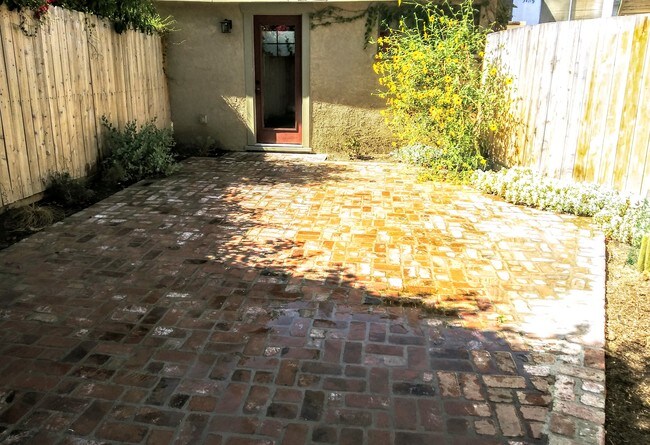 Private gated back patio area - 3409 Chadwick Dr