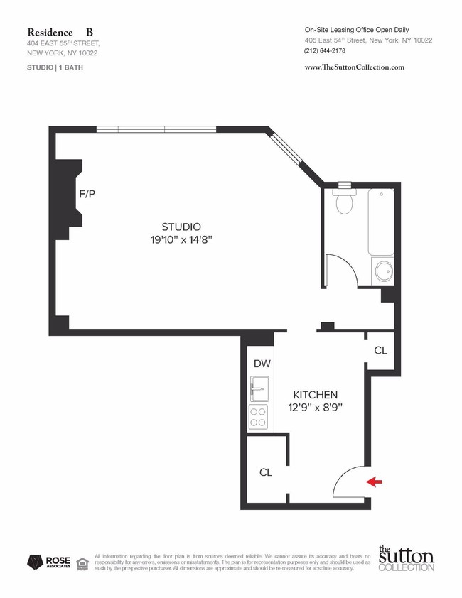 Floorplan - The Sutton Collection