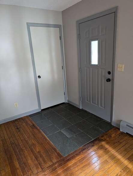 Main floor living room with door to front porch - 37 Sangamon Rd